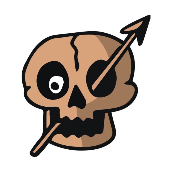 Elements Skulls logo template 11 Thumbnail