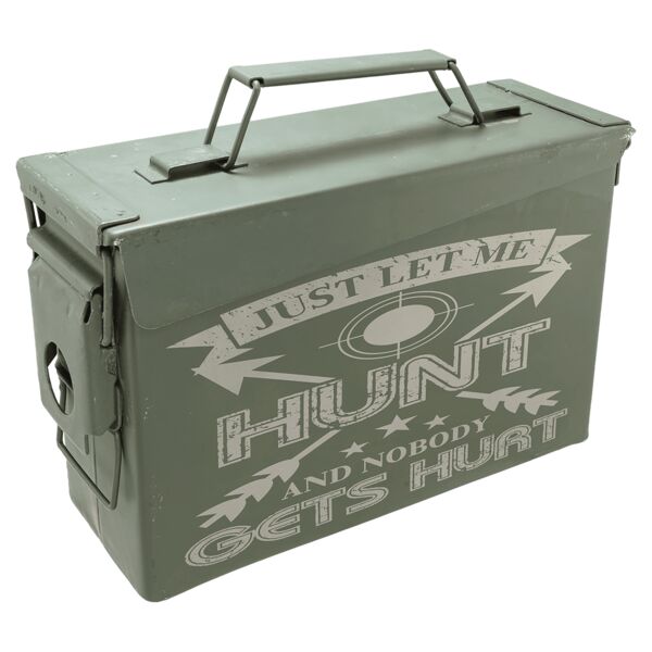 30 Caliber Army Surplus Steel Ammo Can Thumbnail