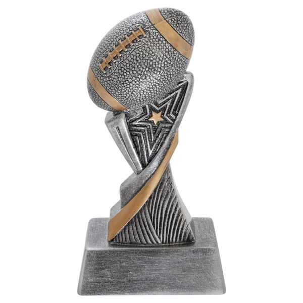 6" Football Aspire Resin Thumbnail