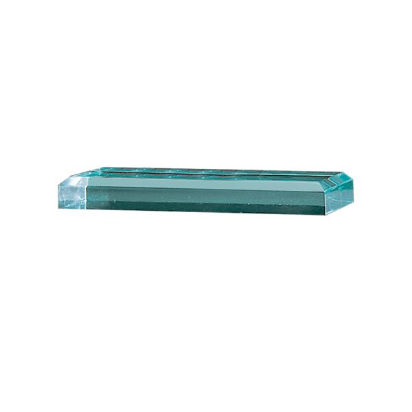 7" x 7 3/4" Octagon Series Jade Acrylic Award Base Only Thumbnail