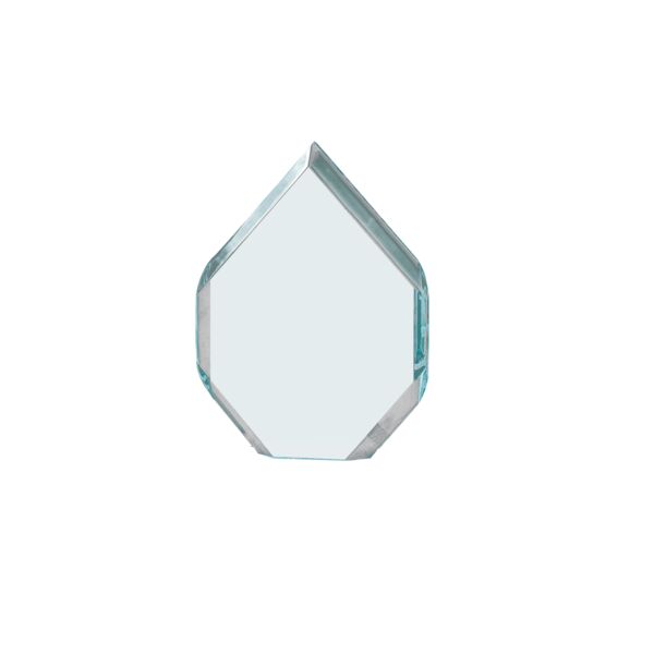7" x 9" Flame Series Jade Acrylic Upright Only Thumbnail
