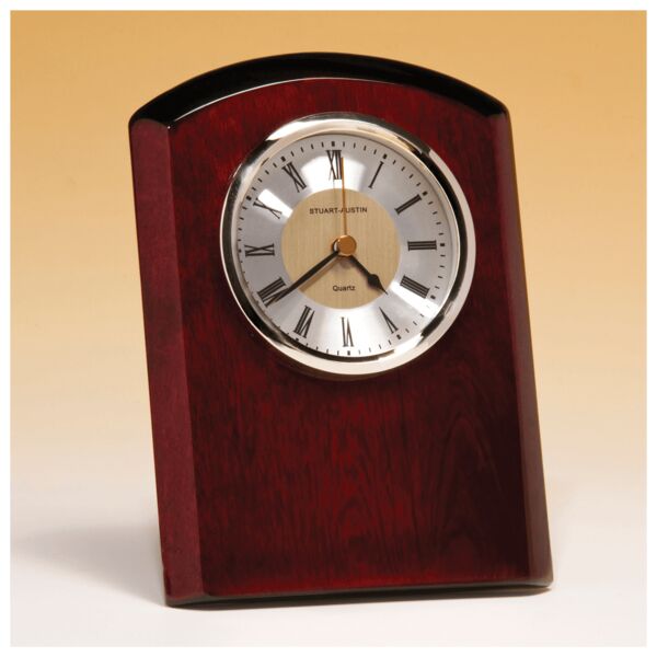 5" x 7" Piano Finish Clock, Diamond Spun Dial,Three Hand Movement-Plate Not Included Thumbnail