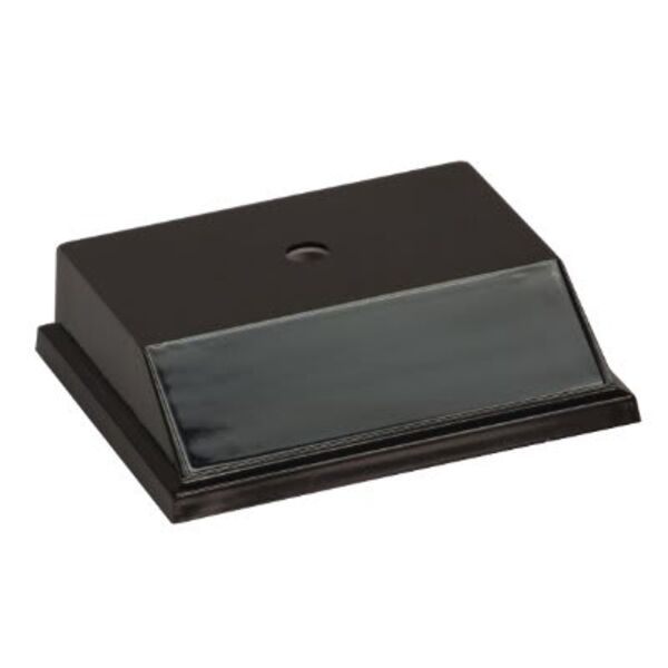 3 3/4" x 4 1/2" Centerhole Countersunk Big Plate Weighted Plastic Base Thumbnail