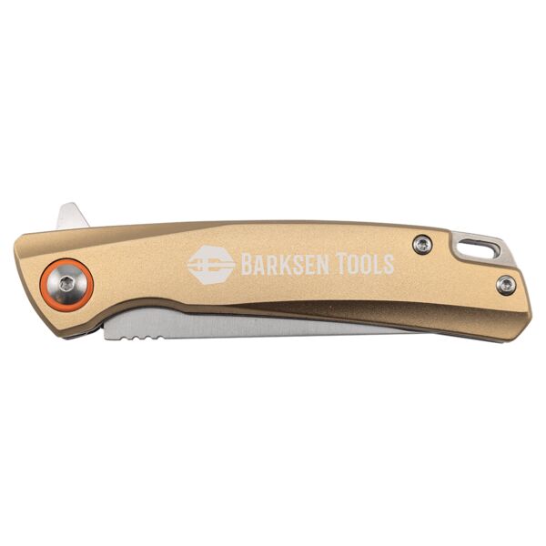 Bison River 4" Sand Everyday Carry Knife with Ball Bearing Open Mechanism Thumbnail