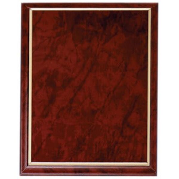 6" x 8" Ruby Marble Finish Plaque with Cove Edge Thumbnail
