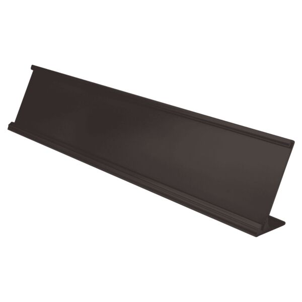 2" x 10", Kota Pro Aluminum Desk Holder, Fits 1/8" Thick Plastic Insert Thumbnail