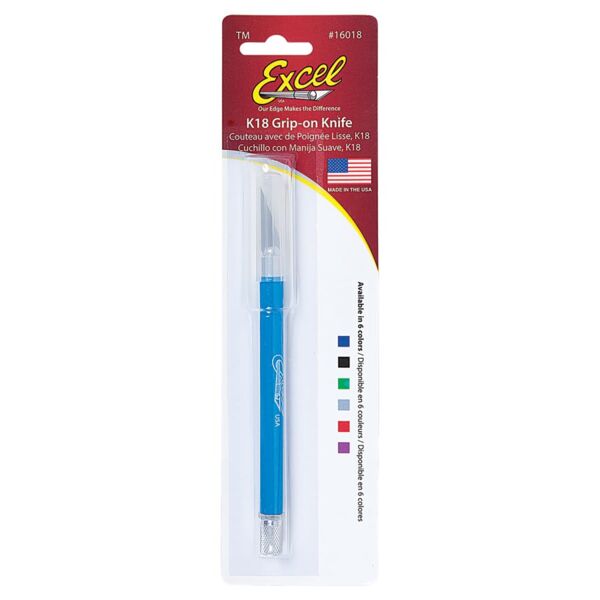 Excel K18 Grip Knife with Safety Cap Thumbnail