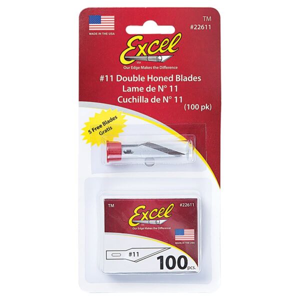 Excel #11 Double Honed Blades - 100 Pack Thumbnail