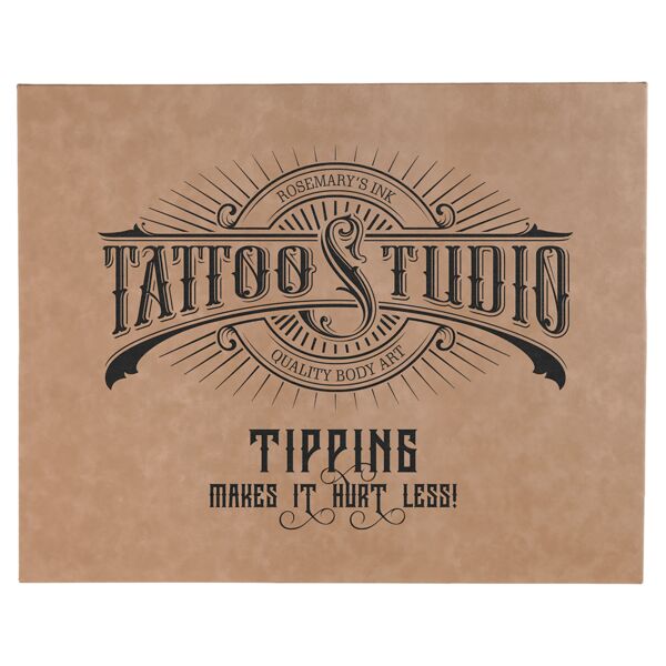 16" x 20" Laserable Leatherette Wall Decor with Sawtooth Hanger Thumbnail