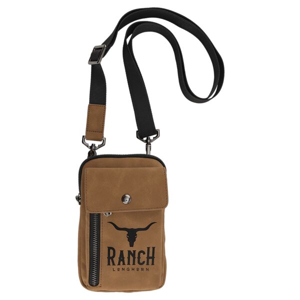 Urban Bag - Laserable Leatherette, Creekside Collection, Medium Brown Thumbnail