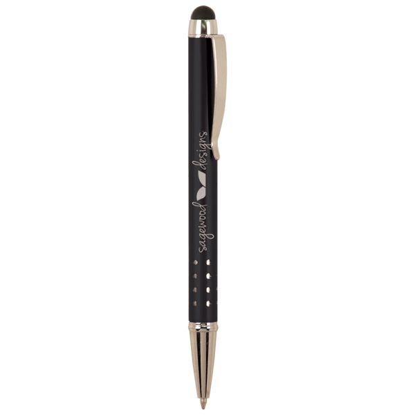 with Trim Laserable Pen with Stylus Thumbnail