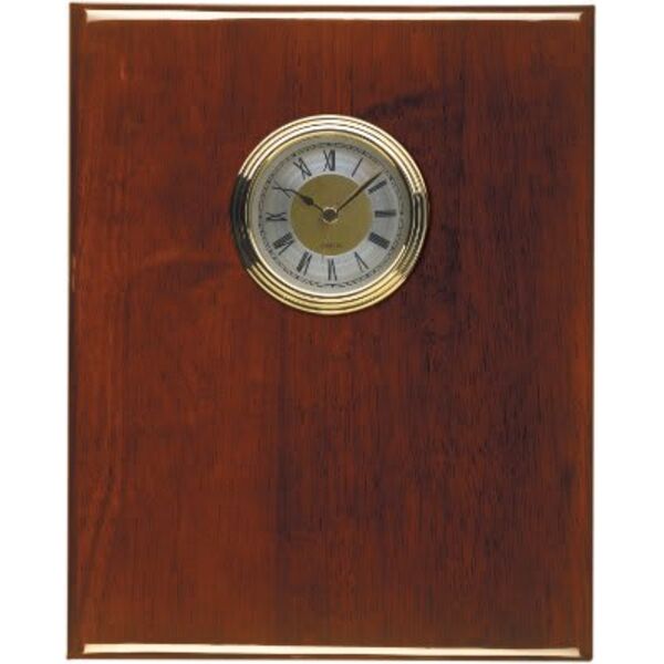 8" x 10" Piano Finish Clock Plaque Thumbnail
