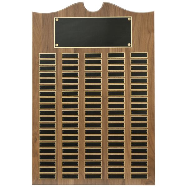20" x 30" American Roster Plaque w/ 100 Plates Thumbnail