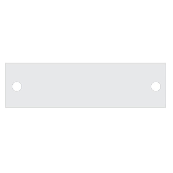 7/8" x 3" Acrylic Replacement Perpetual Plate for P5340 and P5364 Thumbnail