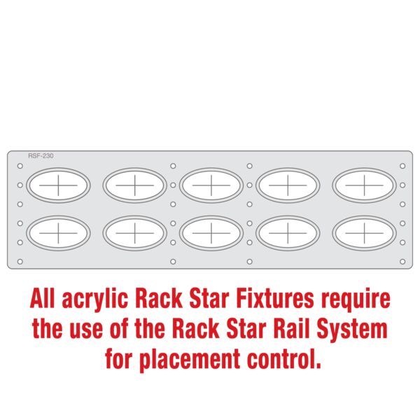 3" x 1 1/2" Oval Badge Fixture-Holds 10 Laserable Leatherette Name Badges Thumbnail