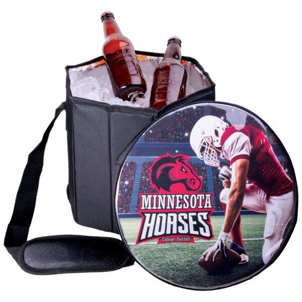 11 1/2" Sublimatable Foldable Insulated Cooler Thumbnail