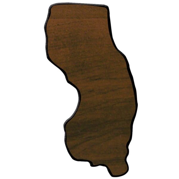 6 1/4" x 11 1/2" Finish Edge New Jersey State Plaque Thumbnail