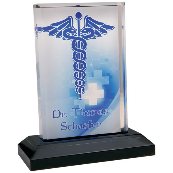 5" x 6" Sublimatable Rectangle Beveled Impress Acrylic Thumbnail