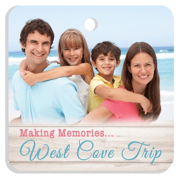 3.12" x 3.12" Unisub Acrylic Square Ornament, 1-Sided (Ribbon/Hanger not included) Thumbnail