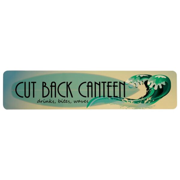 18" x 4" x .025" Sublimatable UVSub Aluminum Street Sign Thumbnail