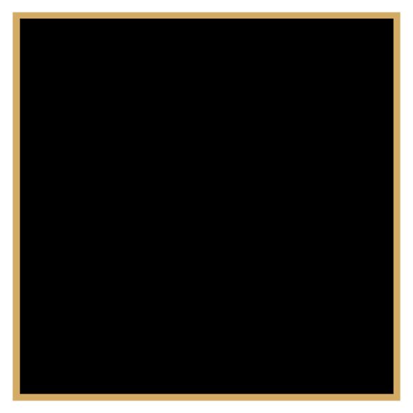 3 1/8" x 3 1/8" Laserable Brass Plaque Plate with Border Thumbnail