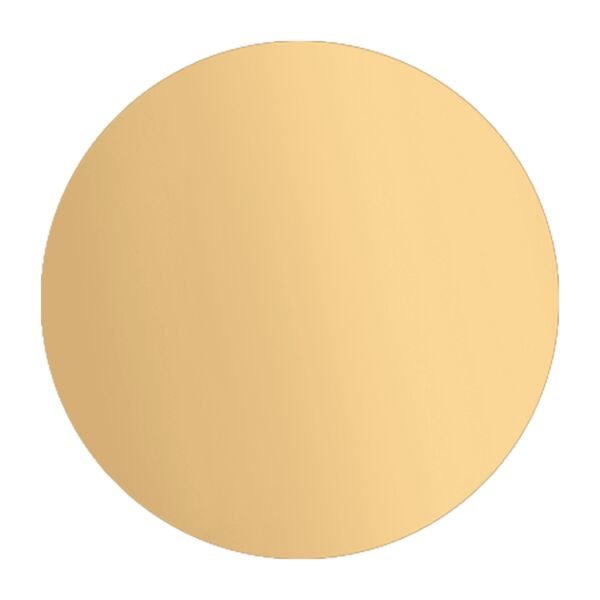 3" Brushed Brass Disc Thumbnail