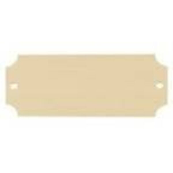 2 1/2" x 1" Bright Brass Perpetual Plate Thumbnail