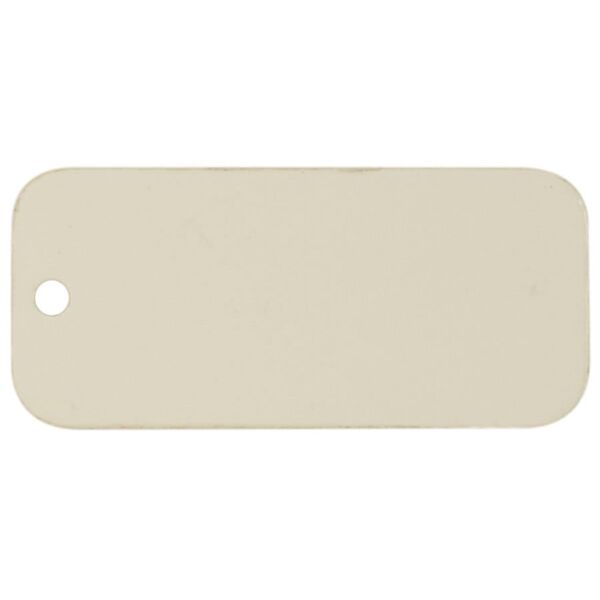1 1/8" x 2 1/2" Sublimatable Rectangle Aluminum Tag Thumbnail
