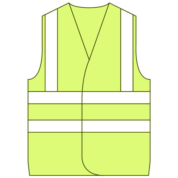 Generic Safety Vest - Customer Provided Thumbnail