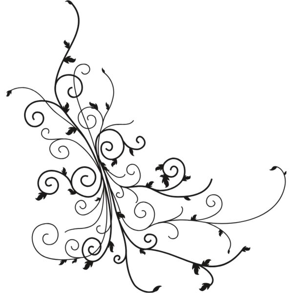 Swirls 2 B W  Thumbnail