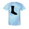 Multi-Color Spiral Tie-Dyed T-Shirt Thumbnail
