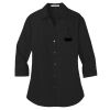 Women's 3/4 Sleeve Carefree Poplin Shirt Women's 3/4 Sleeve Carefree Poplin Shirt Thumbnail