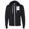 Unisex Heathered French Terry Full-Zip Hooded Sweatshirt Thumbnail