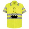 Men's High Visibility Safety Short Sleeve Work Shirt Men's High Visibility Safety Short Sleeve Work Shirt Thumbnail